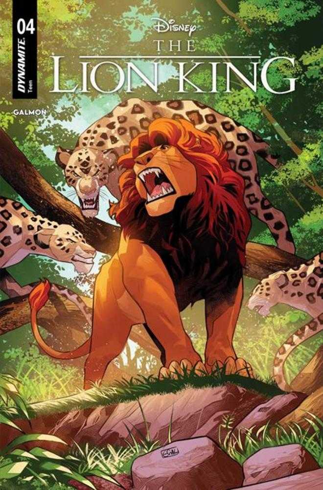 DYNAMITE Entertainment NEW THIS WEEK Lion King #4 Cover A Edwin Galmon