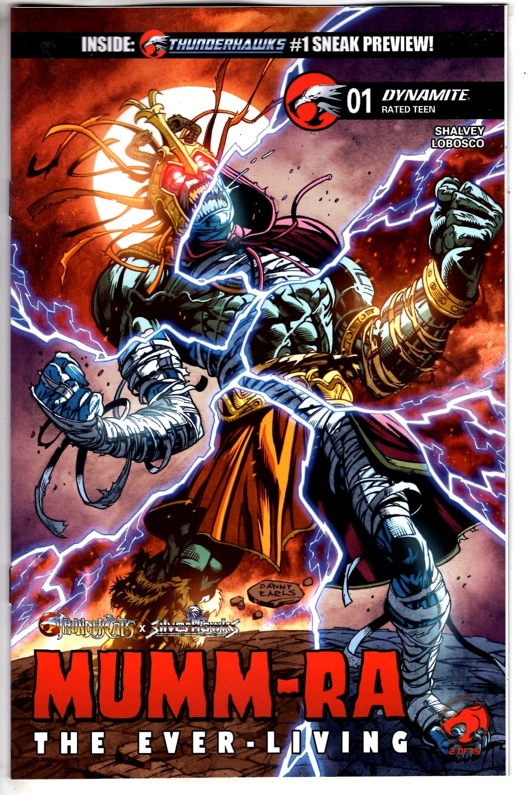 DYNAMITE Entertainment NEW THIS WEEK MUMMRA THE EVERLIVING #1 CVR A DANNY EARLS (VF/NM)