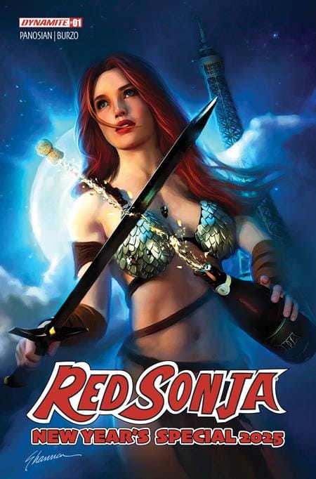 DYNAMITE Entertainment NEW THIS WEEK RED SONJA NEW YEARS SPECIAL 2025 #1 (ONE SHOT) CVR B SHANNON MAER VAR