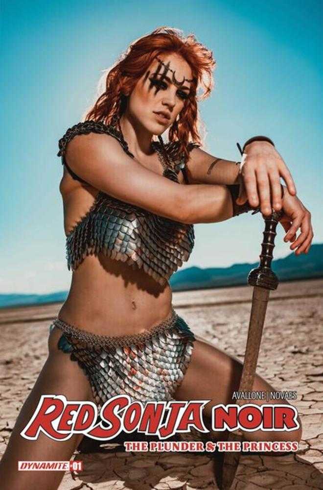 DYNAMITE Entertainment NEW THIS WEEK Red Sonja Noir The Plunder And The Princess #1 (One Shot) Cover C Cosplay Molly Stewart Variant