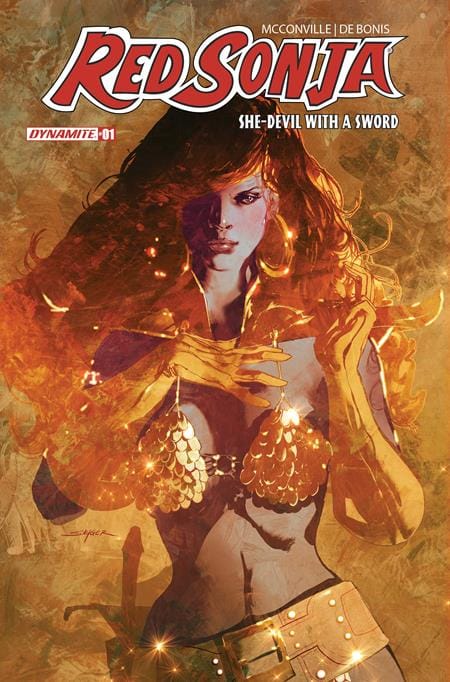 DYNAMITE Entertainment NEW THIS WEEK RED SONJA SHE DEVIL WITH A SWORD #1 CVR A STUART SAYGER (VF/NM)