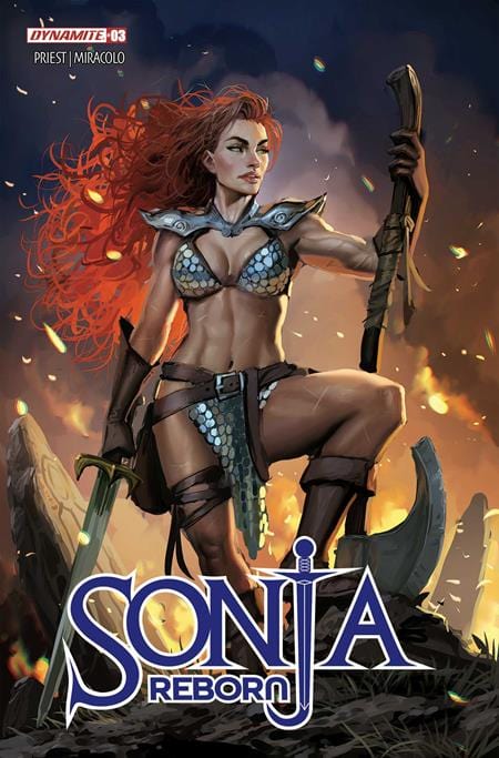 Dynamite Entertainment NEW THIS WEEK SONJA REBORN #3 CVR A STJEPAN SEJIC VAR