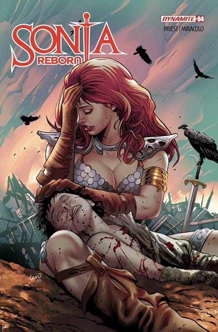Dynamite Entertainment NEW THIS WEEK SONJA REBORN #4 CVR D GREG LAND VAR