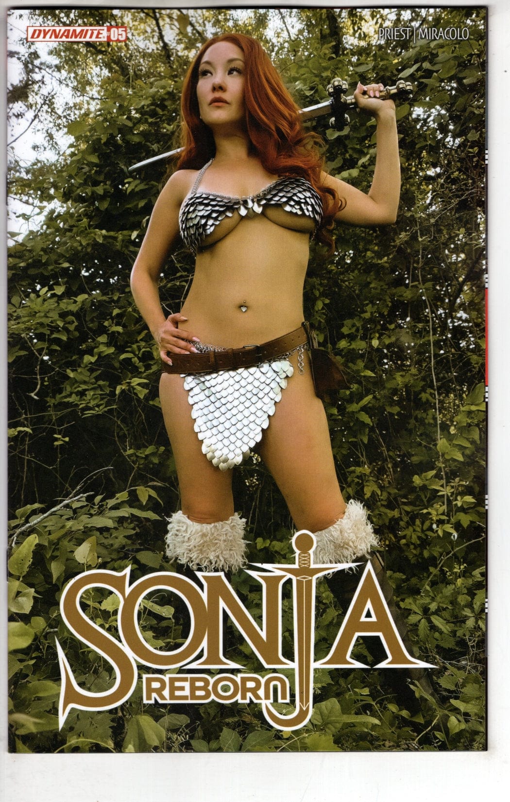 DYNAMITE Entertainment NEW THIS WEEK SONJA REBORN #5 CVR E COSPLAY VAR (VF/NM)