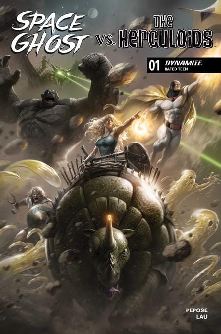 DYNAMITE Entertainment NEW THIS WEEK SPACE GHOST VS THE HERCULOIDS #1 CVR A FRANCESCO MATTINA (VF/NM)