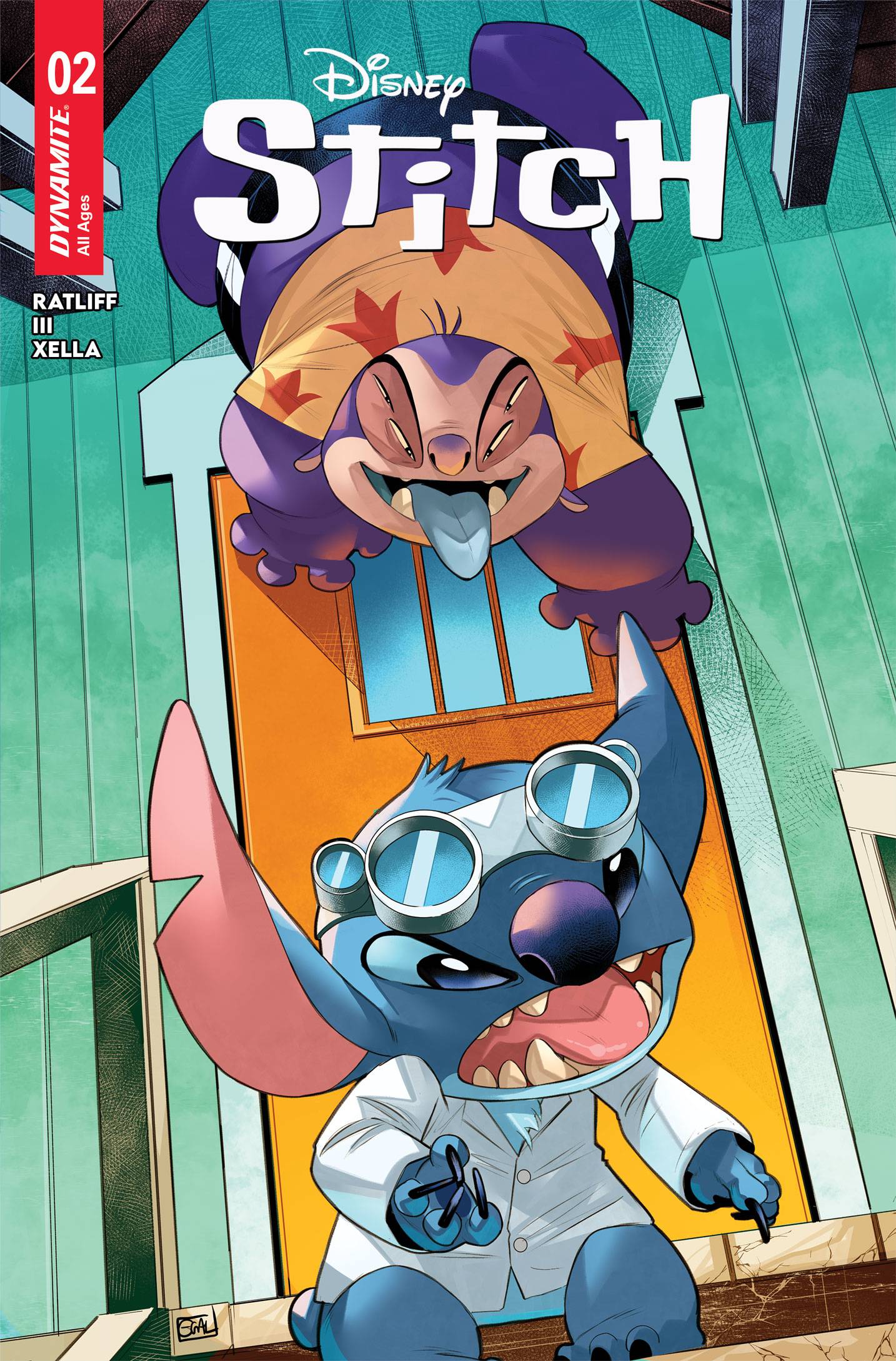 Dynamite Entertainment NEW THIS WEEK STITCH #2 CVR A EDWIN GALMON