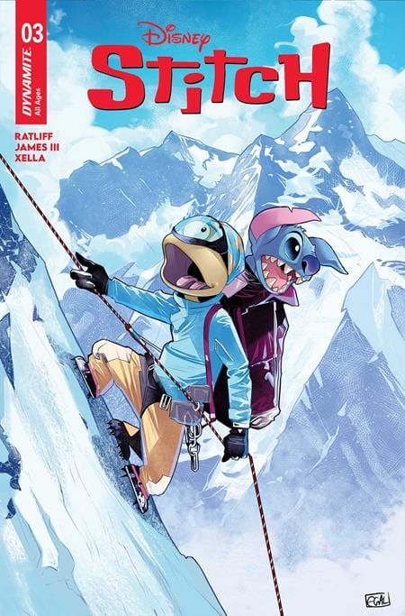 Dynamite Entertainment NEW THIS WEEK STITCH #3 CVR A EDWIN GALMON