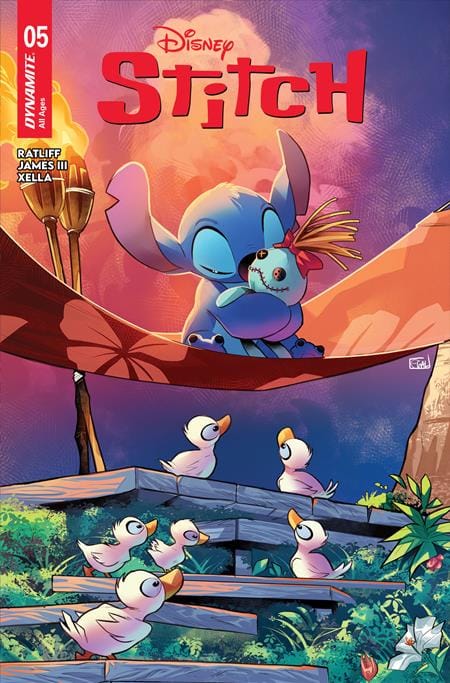 DYNAMITE Entertainment NEW THIS WEEK STITCH #5 CVR A EDWIN GALMON (VF/NM)