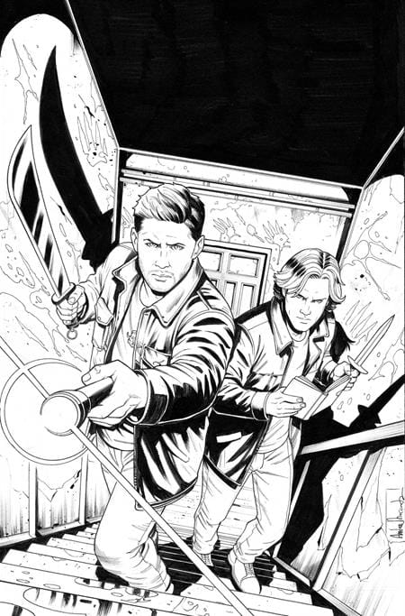DYNAMITE Entertainment NEW THIS WEEK SUPERNATURAL #3 CVR H INC 1:15 EDER MESSIAS LINE ART VIRGIN VAR