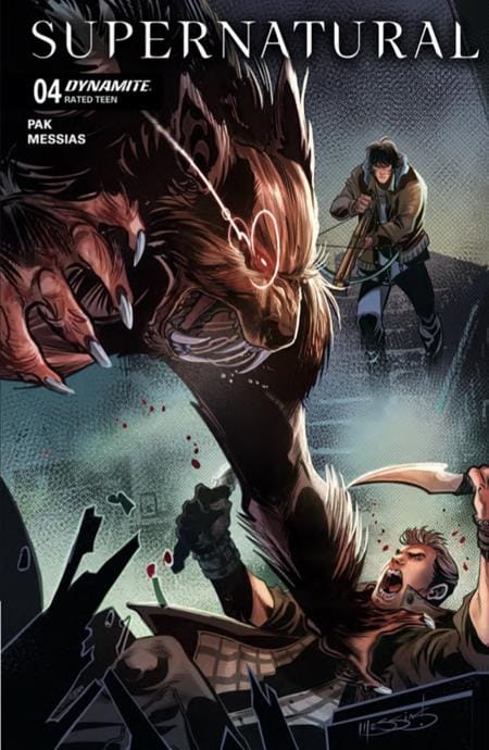 DYNAMITE Entertainment NEW THIS WEEK SUPERNATURAL #4 CVR B EDER MESSIAS VAR (VF/NM)