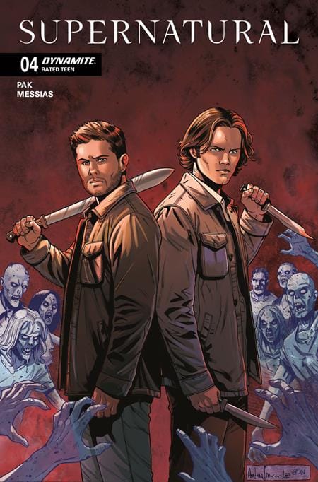 DYNAMITE Entertainment NEW THIS WEEK SUPERNATURAL #4 CVR C ANDREA BROCCARDO VAR (VF/NM)