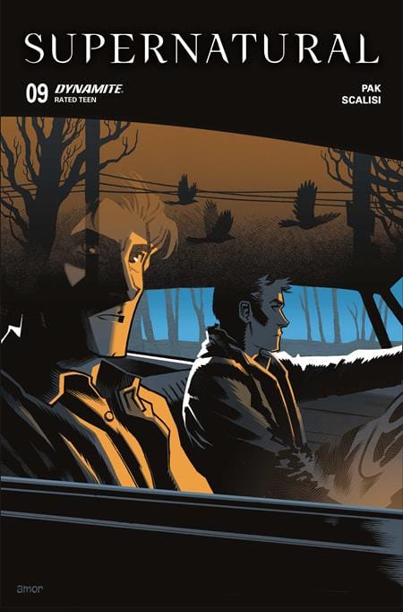 DYNAMITE Entertainment NEW THIS WEEK SUPERNATURAL #9 CVR A JOHN AMOR (VF/NM)