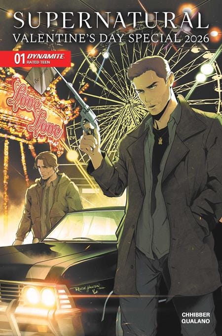 DYNAMITE Entertainment NEW THIS WEEK SUPERNATURAL VALENTINES DAY SPECIAL 2026 #1 (ONE SHOT) CVR B REESE HANNIGAN VAR (VF/NM)