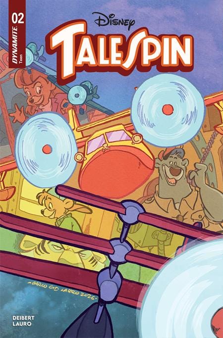 DYNAMITE Entertainment NEW THIS WEEK TALESPIN #2 CVR A CARLO LAURO (VF/NM)