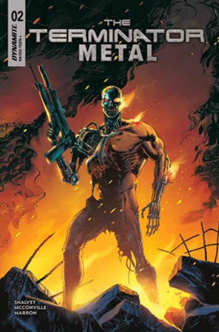 Dynamite Entertainment NEW THIS WEEK TERMINATOR METAL #2 CVR D PAOLO ANTIGA VAR [VF/NM]