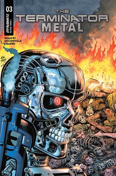 DYNAMITE Entertainment NEW THIS WEEK TERMINATOR METAL #3 CVR B BOB LAYTON VAR