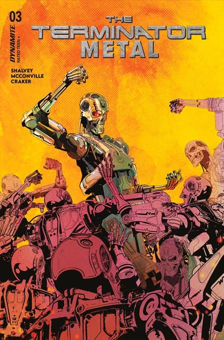 DYNAMITE Entertainment NEW THIS WEEK TERMINATOR METAL #3 CVR C SEBASTIAN PIRIZ VAR