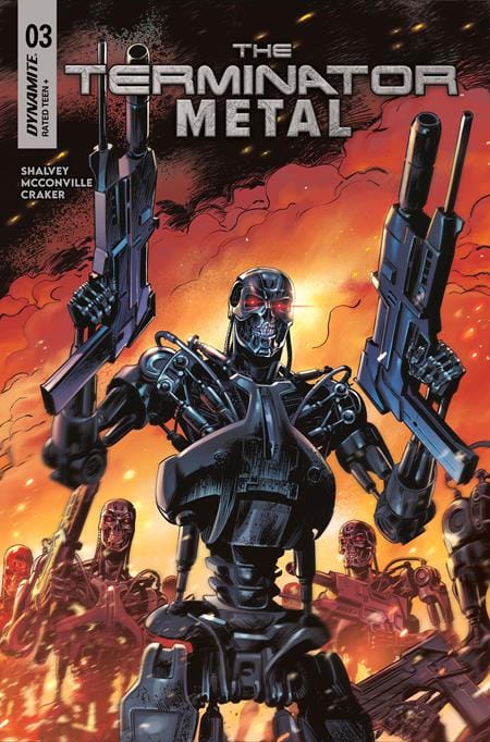 DYNAMITE Entertainment NEW THIS WEEK TERMINATOR METAL #3 CVR D PAOLO ANTIGA VAR