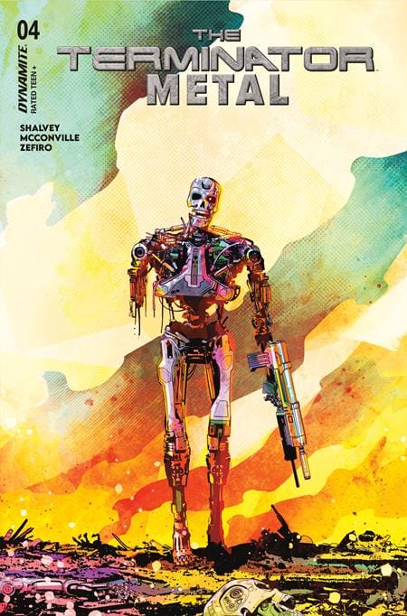 DYNAMITE Entertainment NEW THIS WEEK TERMINATOR METAL #4 CVR C SEBASTIAN PIRIZ VAR (VF/NM)
