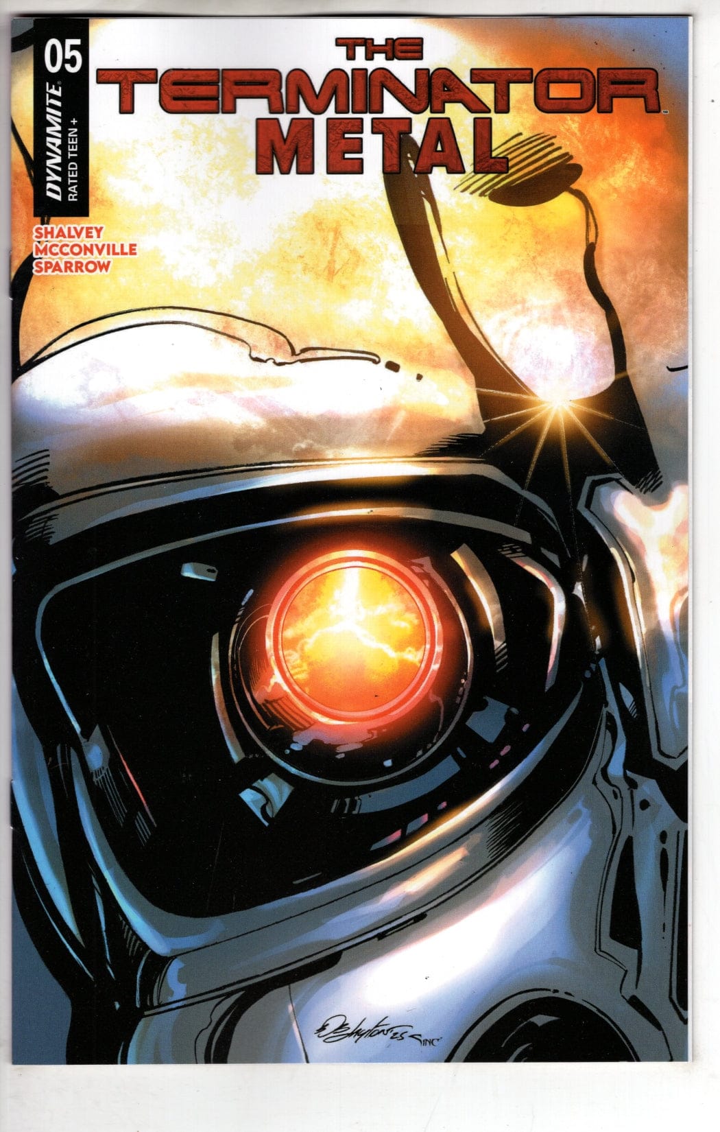 DYNAMITE Entertainment NEW THIS WEEK TERMINATOR METAL #5 CVR B BOB LAYTON VAR (VF/NM)