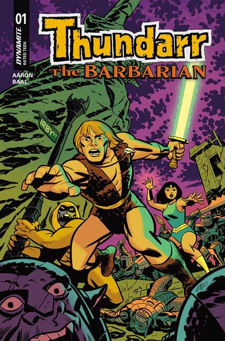 DYNAMITE Entertainment NEW THIS WEEK THUNDARR THE BARBARIAN #1 CVR A MICHAEL CHO (VF/NM)
