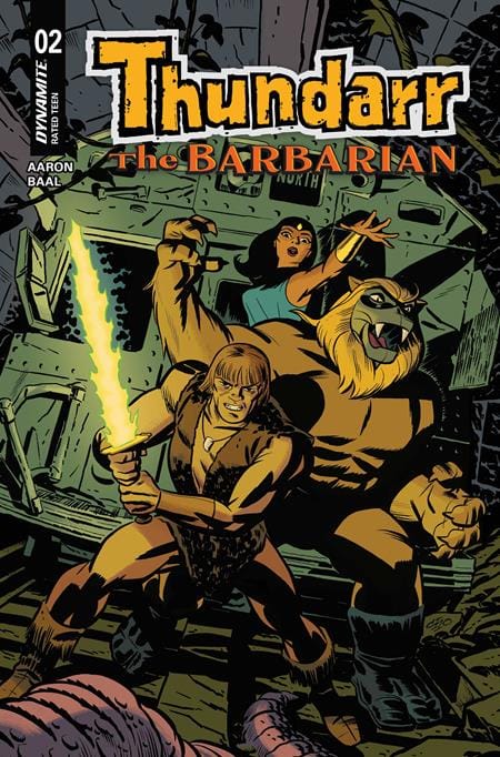 DYNAMITE Entertainment NEW THIS WEEK THUNDARR THE BARBARIAN #2 CVR A MICHAEL CHO (VF/NM)