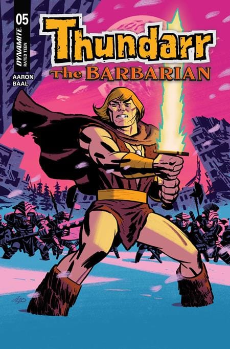 DYNAMITE Entertainment NEW THIS WEEK THUNDARR THE BARBARIAN #5 CVR A MICHAEL CHO (VF/NM)