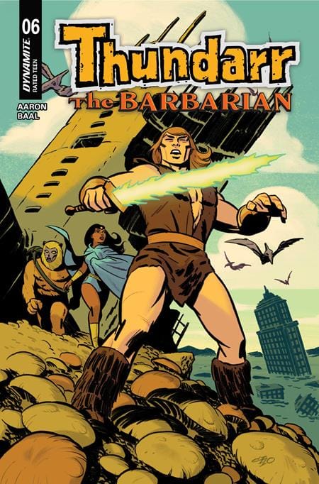 DYNAMITE Entertainment NEW THIS WEEK THUNDARR THE BARBARIAN #6 CVR A MICHAEL CHO VAR (VF/NM)