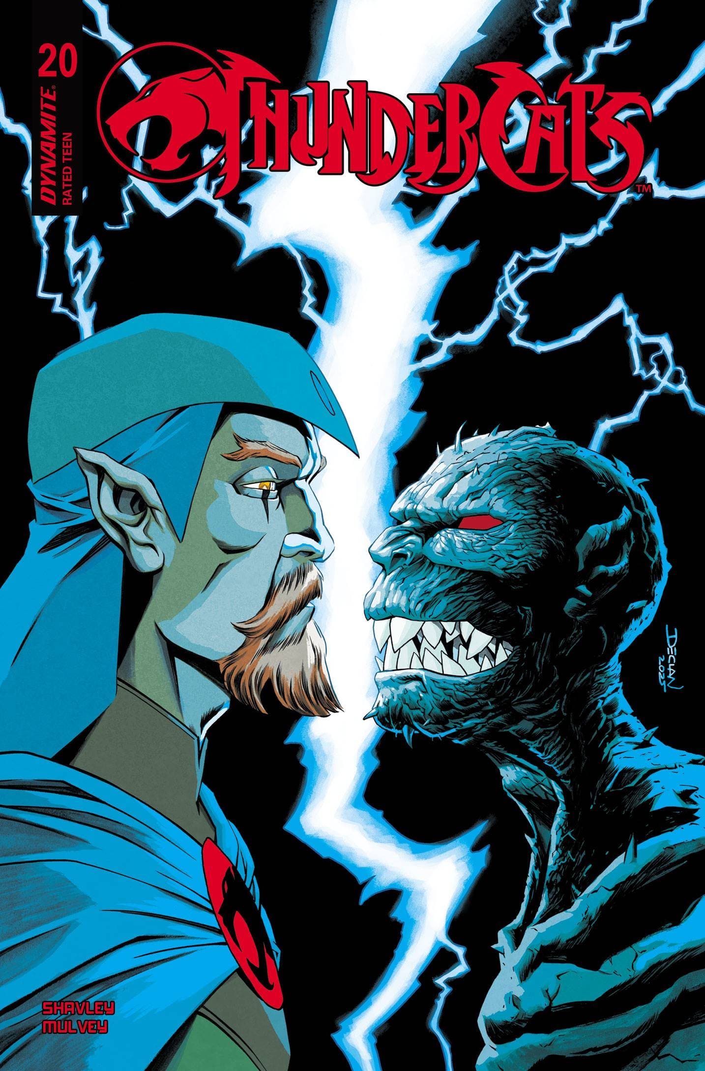 Dynamite Entertainment NEW THIS WEEK THUNDERCATS #20 CVR B DECLAN SHALVEY VAR