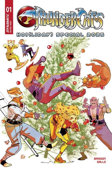 DYNAMITE Entertainment NEW THIS WEEK THUNDERCATS HO!(LIDAY) SPECIAL 2025 #1 (ONE SHOT) CVR A SEBASTIAN PIRIZ