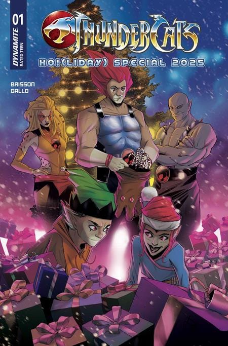 DYNAMITE Entertainment NEW THIS WEEK THUNDERCATS HO!(LIDAY) SPECIAL 2025 #1 (ONE SHOT) CVR B FABIO GALLO VAR