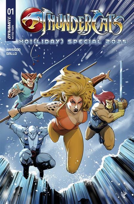 DYNAMITE Entertainment NEW THIS WEEK THUNDERCATS HO!(LIDAY) SPECIAL 2025 #1 (ONE SHOT) CVR C ROBERT QUINN VAR