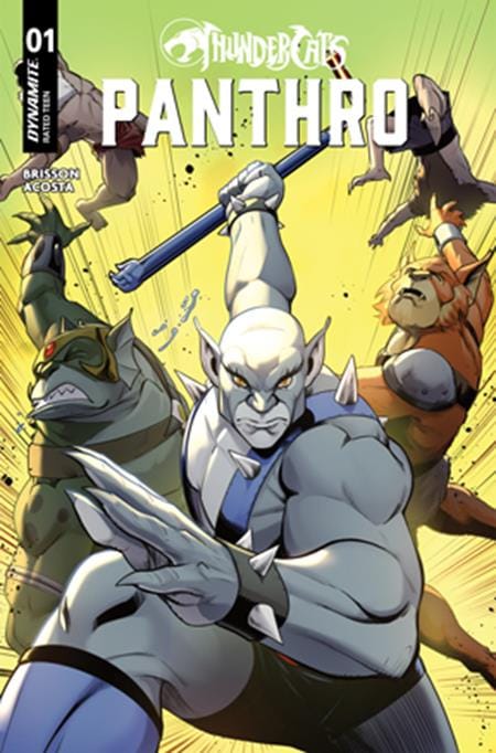 Dynamite Entertainment NEW THIS WEEK THUNDERCATS PANTHRO #1 CVR C ROBERT QUINN VAR [VF/NM]
