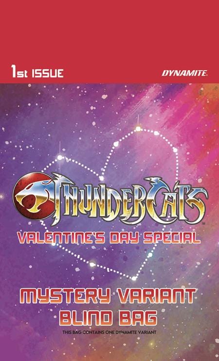DYNAMITE Entertainment NEW THIS WEEK THUNDERCATS VALENTINES DAY SPECIAL 2026 #1 (ONE SHOT) CVR E BLIND BAG VAR (VF/NM)