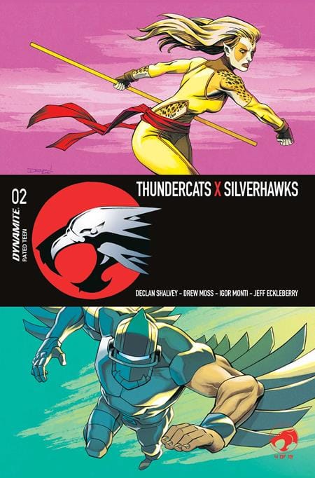 DYNAMITE Entertainment NEW THIS WEEK THUNDERCATS X SILVERHAWKS #2 CVR A DECLAN SHALVEY (VF/NM)