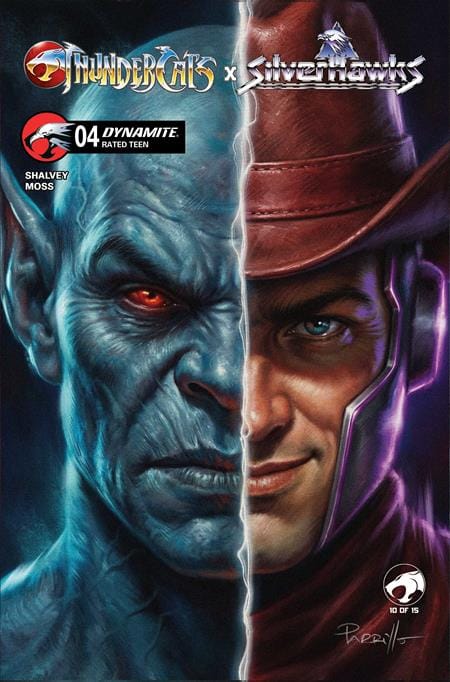 DYNAMITE Entertainment NEW THIS WEEK THUNDERCATS X SILVERHAWKS #4 CVR B LUCIO PARRILLO VAR (VF/NM)