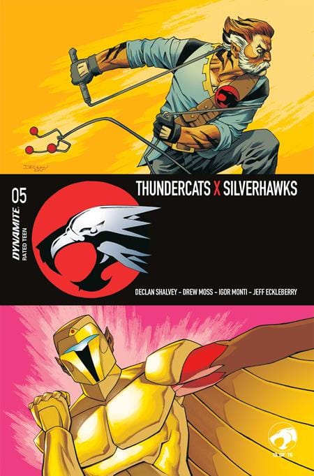 DYNAMITE Entertainment NEW THIS WEEK THUNDERCATS X SILVERHAWKS #5 CVR A DECLAN SHALVEY (VF/NM)