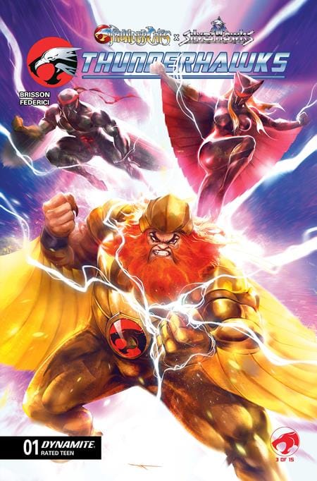 DYNAMITE Entertainment NEW THIS WEEK THUNDERCATS X SILVERHAWKS THUNDERHAWKS #1 CVR A IVAN TAO (VF/NM)