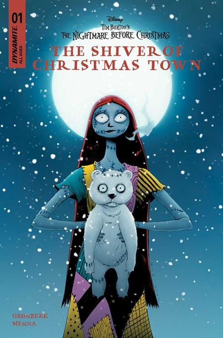 DYNAMITE Entertainment NEW THIS WEEK TIM BURTONS THE NIGHTMARE BEFORE CHRISTMAS THE SHIVER OF CHRISTMAS TOWN #1 CVR A JAE LEE (VF/NM)