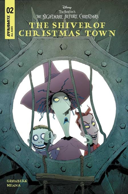 DYNAMITE Entertainment NEW THIS WEEK TIM BURTONS THE NIGHTMARE BEFORE CHRISTMAS THE SHIVER OF CHRISTMAS TOWN #2 CVR A JAE LEE (VF/NM)