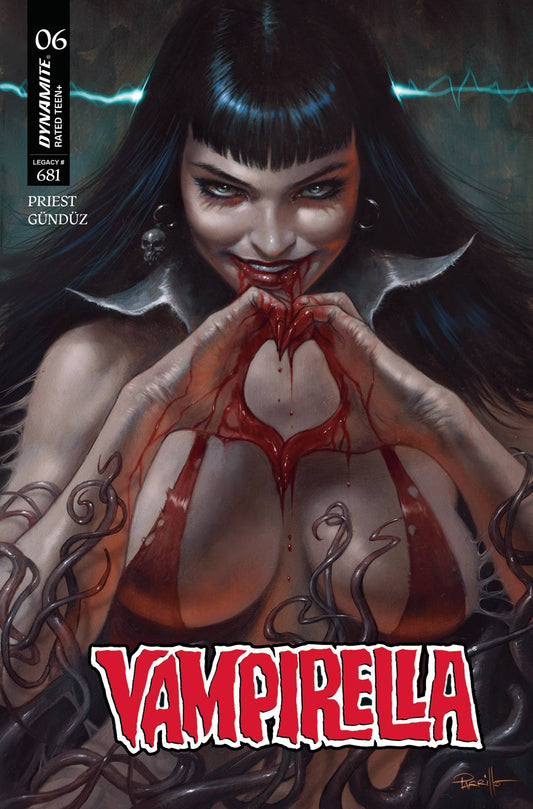 Dynamite Entertainment NEW THIS WEEK VAMPIRELLA (2025) #6 CVR A LUCIO PARRILLO [VF/NM]