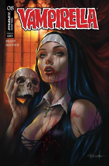 Dynamite Entertainment NEW THIS WEEK VAMPIRELLA #8 CVR A LUCIO PARRILLO