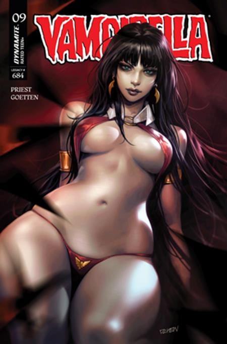 Dynamite Entertainment NEW THIS WEEK VAMPIRELLA #9 CVR B DERRICK CHEW VAR (VF/NM)