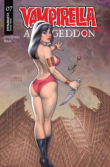 DYNAMITE Entertainment NEW THIS WEEK VAMPIRELLA ARMAGEDDON #7 CVR C JOSEPH MICHAEL LINSNER VAR (VF/NM)