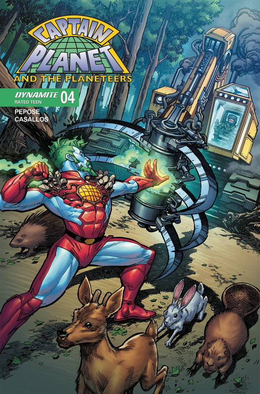 DYNAMITE NEW LAST WEEK CAPTAIN PLANET #4 CVR A HARDIN