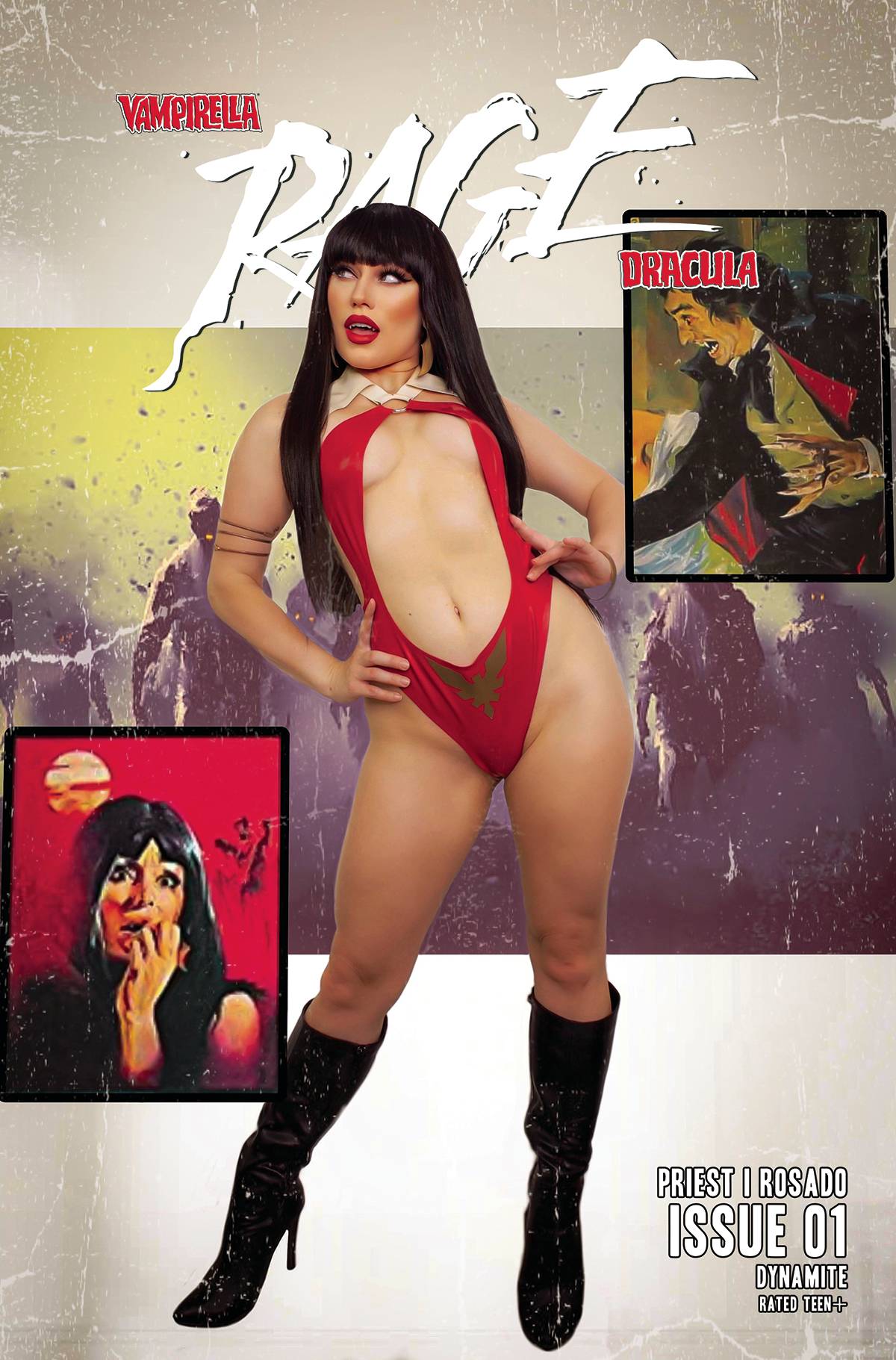 DYNAMITE NEW THIS WEEK VAMPIRELLA DRACULA RAGE #1 CVR E COSPLAY (VF/NM)