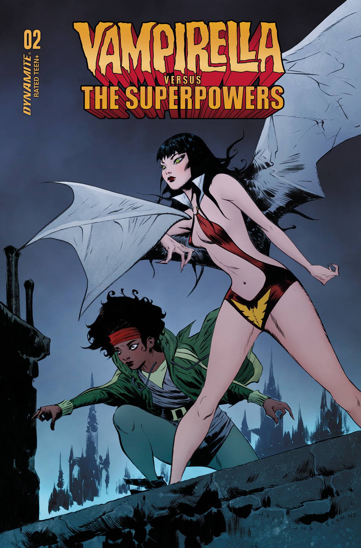 DYNAMITE NEW THIS WEEK VAMPIRELLA VS SUPERPOWERS #2 CVR A LEE (VF/NM)