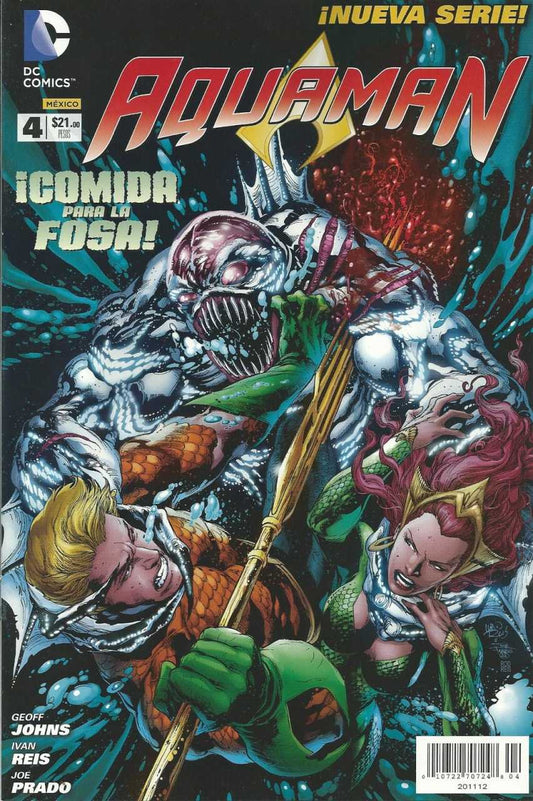 Editorial Televisa COMIC BOOK Aquaman #4 (FN)