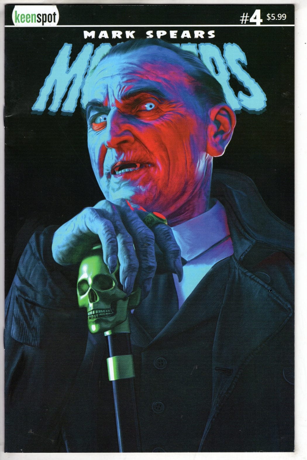 Ex Posse Holdings COMIC BOOK MARK SPEARS MONSTERS #4 CVR A [FN]