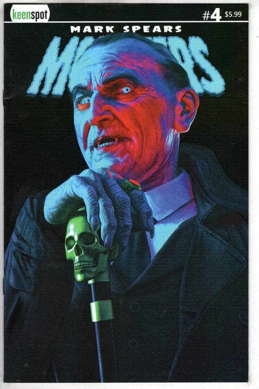 Ex Posse Holdings COMIC BOOK MARK SPEARS MONSTERS #4 CVR A [FN]